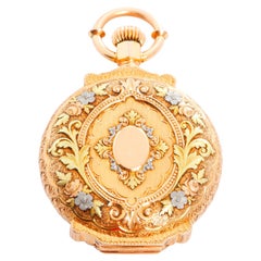 Extremely Rare and Heavy Swiss Full Box Hinge Pocket Watch