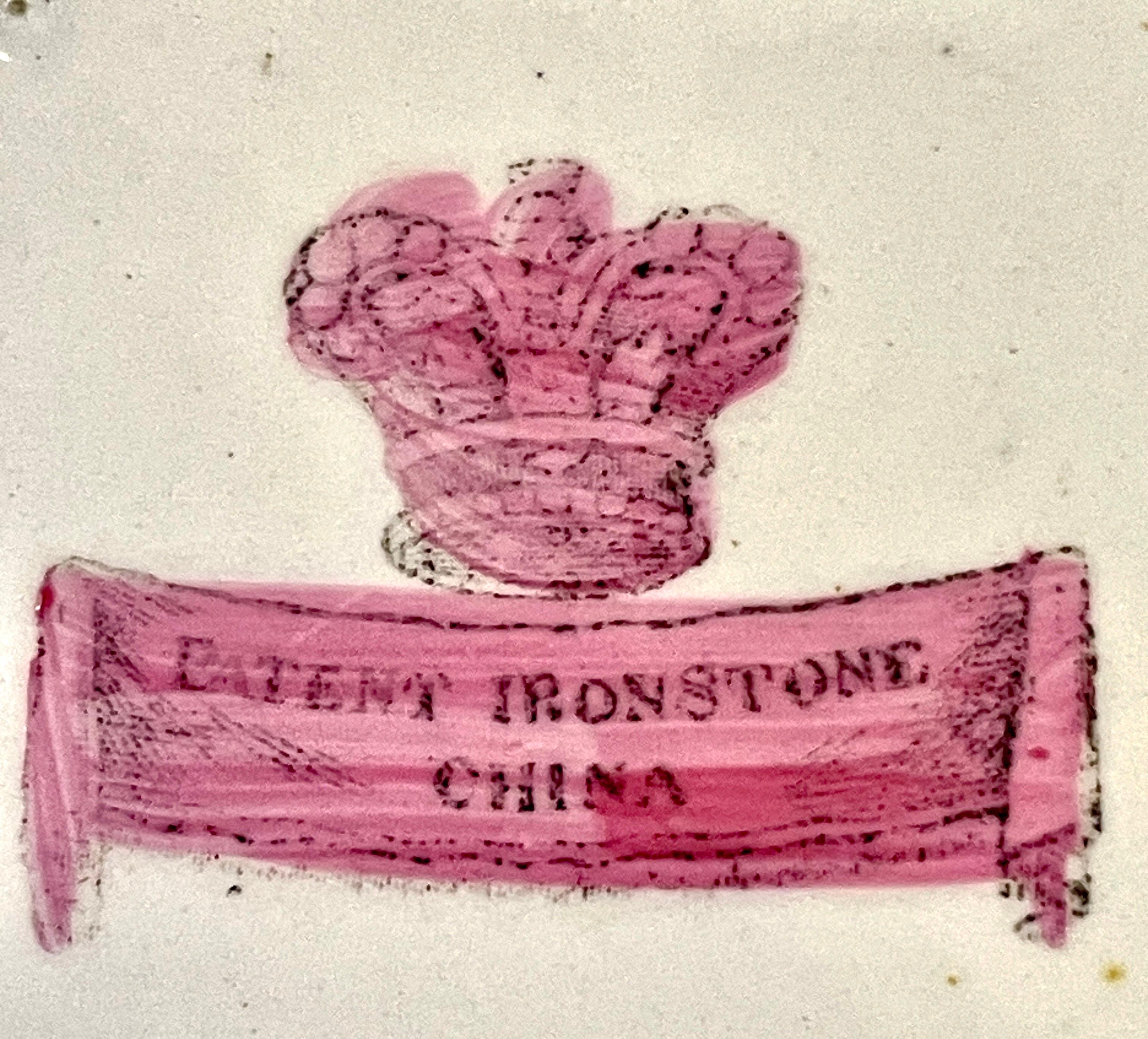 Extremely Rare Antique English Mason's Ironstone 