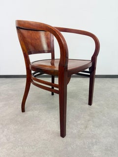 Extremely rare armchair no.6521 by Otto Wagner for Thonet