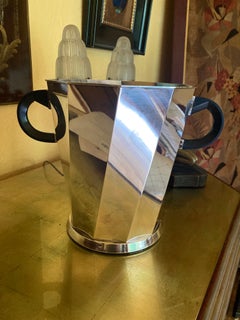 Extremely Rare Art Déco Champagne Cooler from the Company WMF, Documented