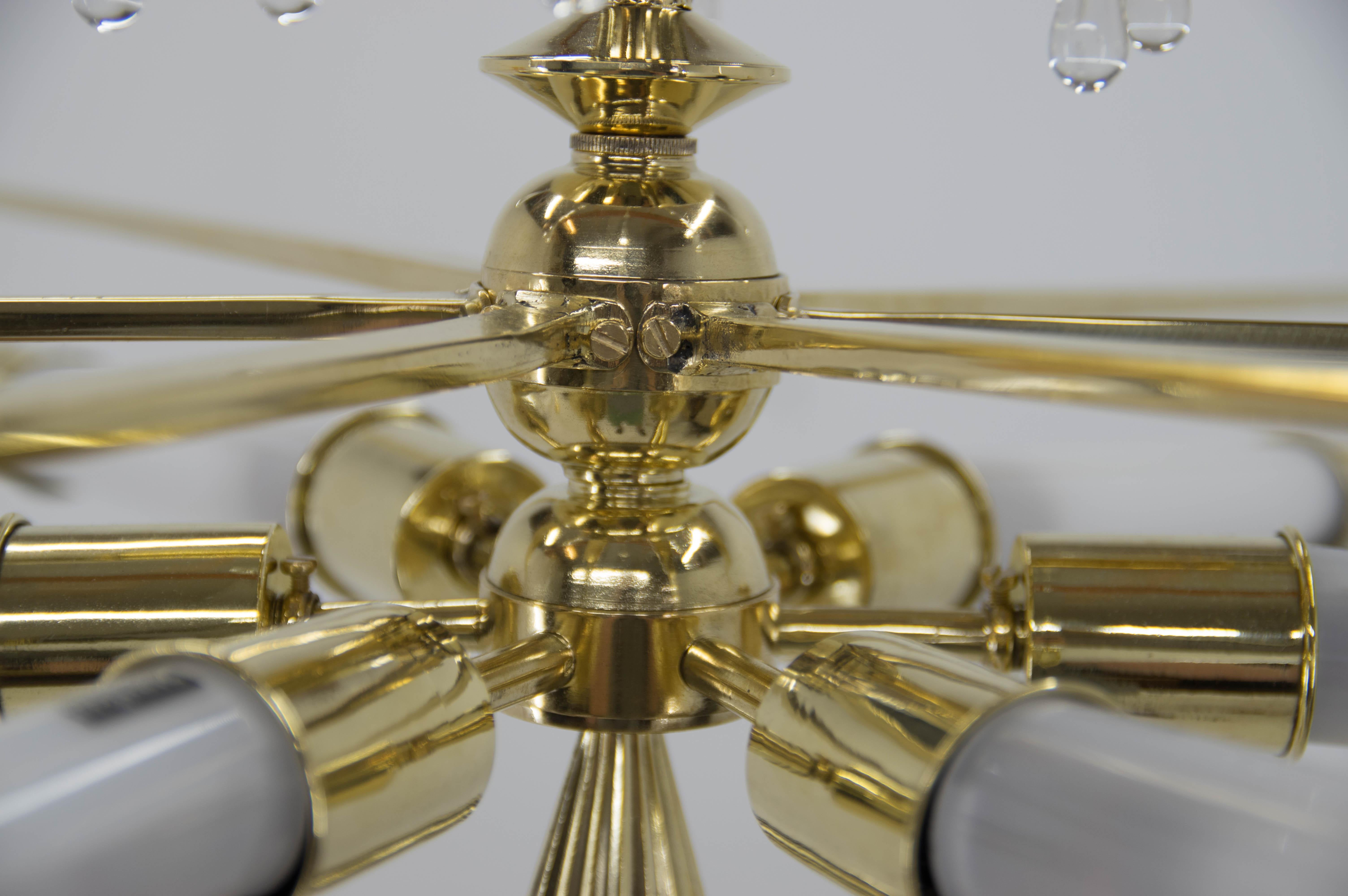 Rarissimo lampadario Art Nouveau/Art Deco, Austria, anni '20 in vendita 3