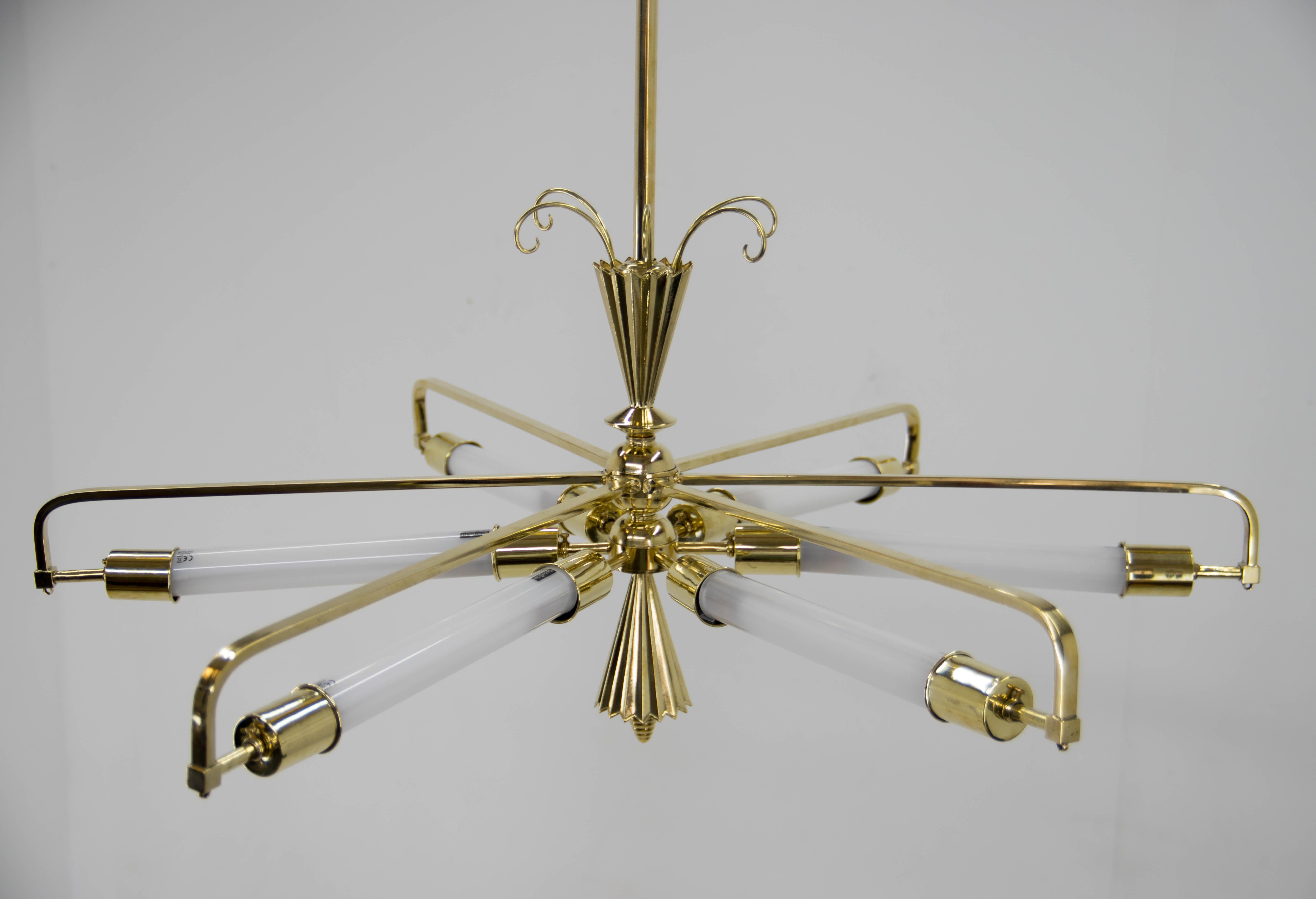 Rarissimo lampadario Art Nouveau/Art Deco, Austria, anni '20 In condizioni buone in vendita a Praha, CZ