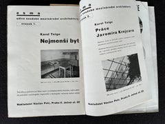 Extremely Rare Bauhaus Book BYT by Václav Petr, Ladislav Sutnar, 1934