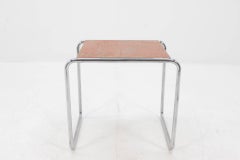 Extremely Rare Bauhaus Chrome Nesting Table, Thonet B9