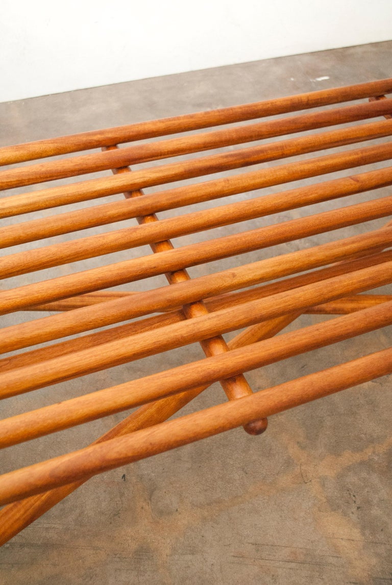 Extremely Rare Bertrand Goldberg Bench, 1952 at 1stDibs