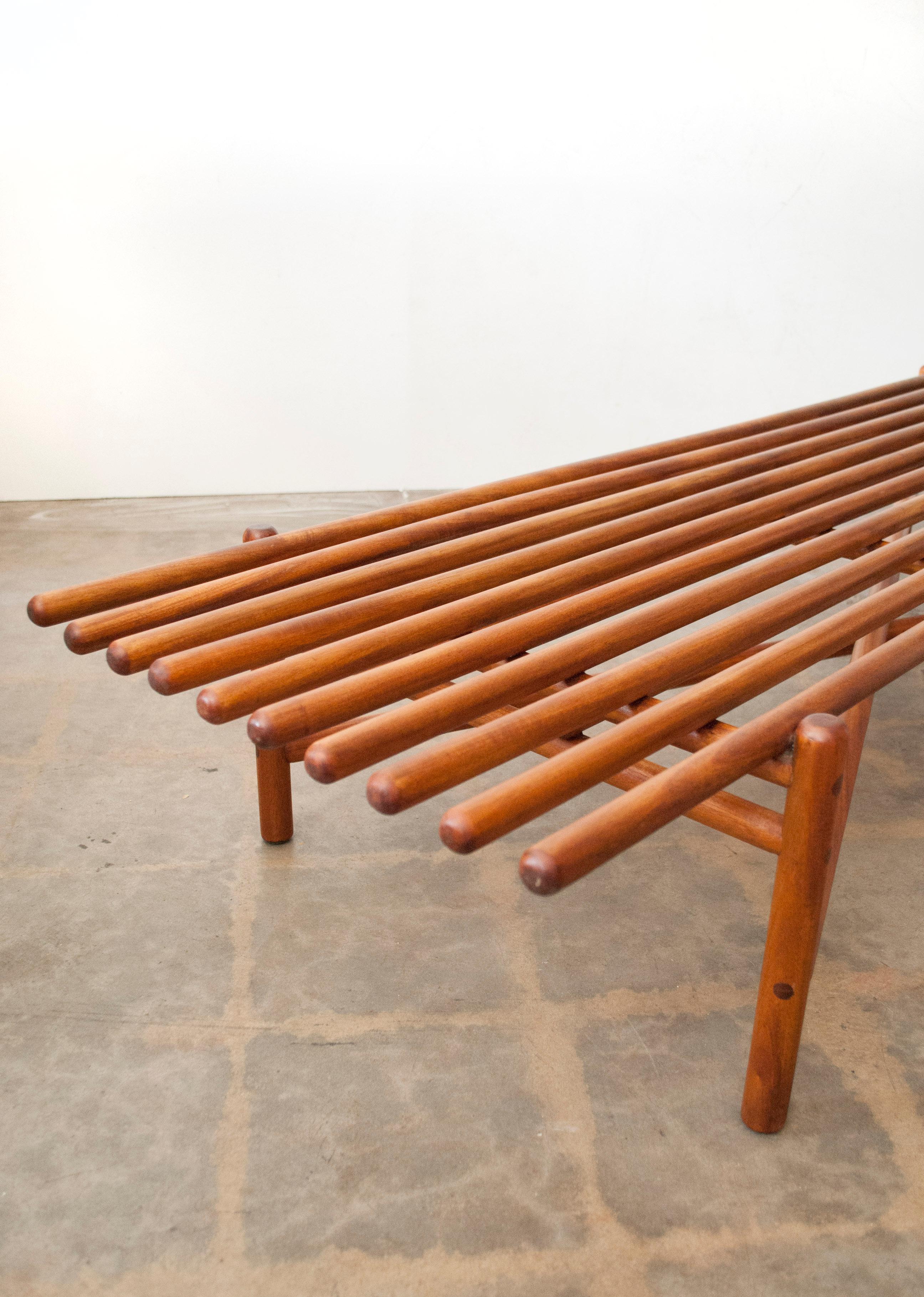 Extremely Rare Bertrand Goldberg Bench, 1952 In Excellent Condition In Denver, CO