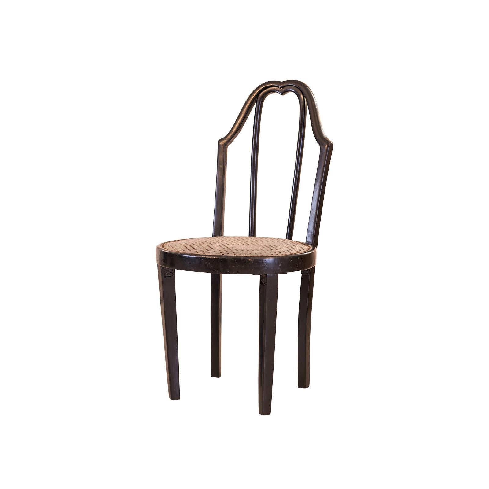 Beech Extremely Rare Chair from the Grabenkaffehaus, Vienna 1, Graben, Original For Sale