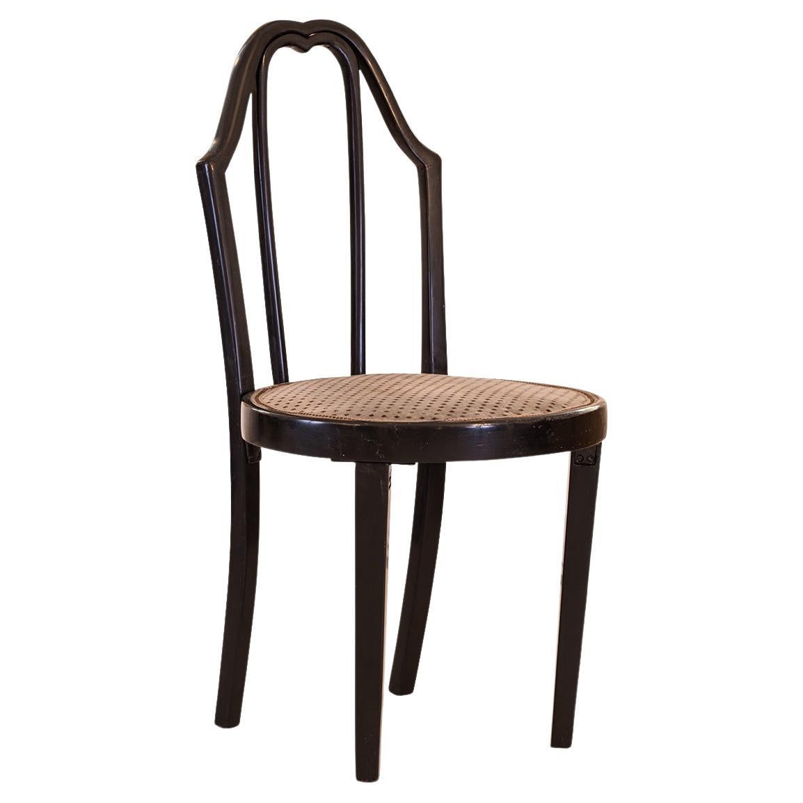 Äußergewöhnlich seltener Stuhl aus dem Grabenkaffehaus, Wien 1, Graben, Original im Angebot