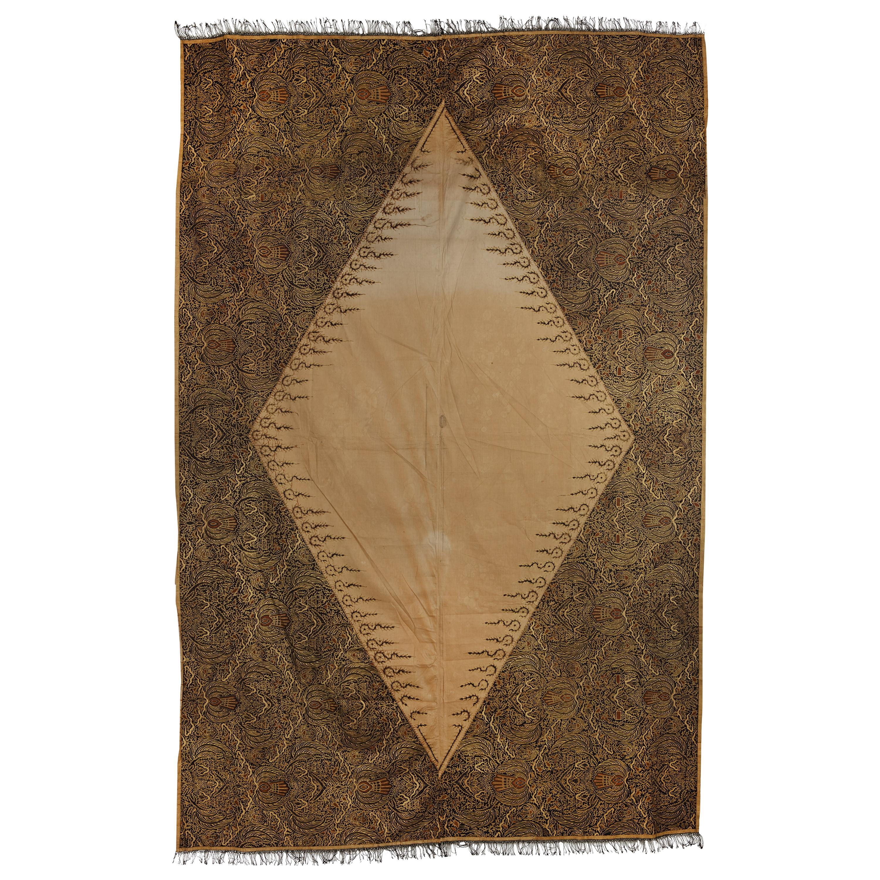 Extremely Rare Dodot Pinarada Mas or “Royal Ceremonial Skirt Cloth”, circa 1910