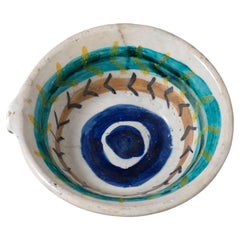 Extremely Rare Early Rationalist Ceramic Basin/Vase by Pietro Cascella, Italy, l