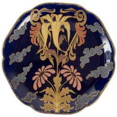 Extremely Rare Earthenware Plate by Choisy le Roi