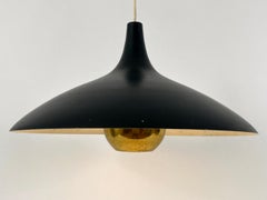Extremely Rare & Elegant Mid Century Modern Pendant Lamp or Hanging Light 1960s