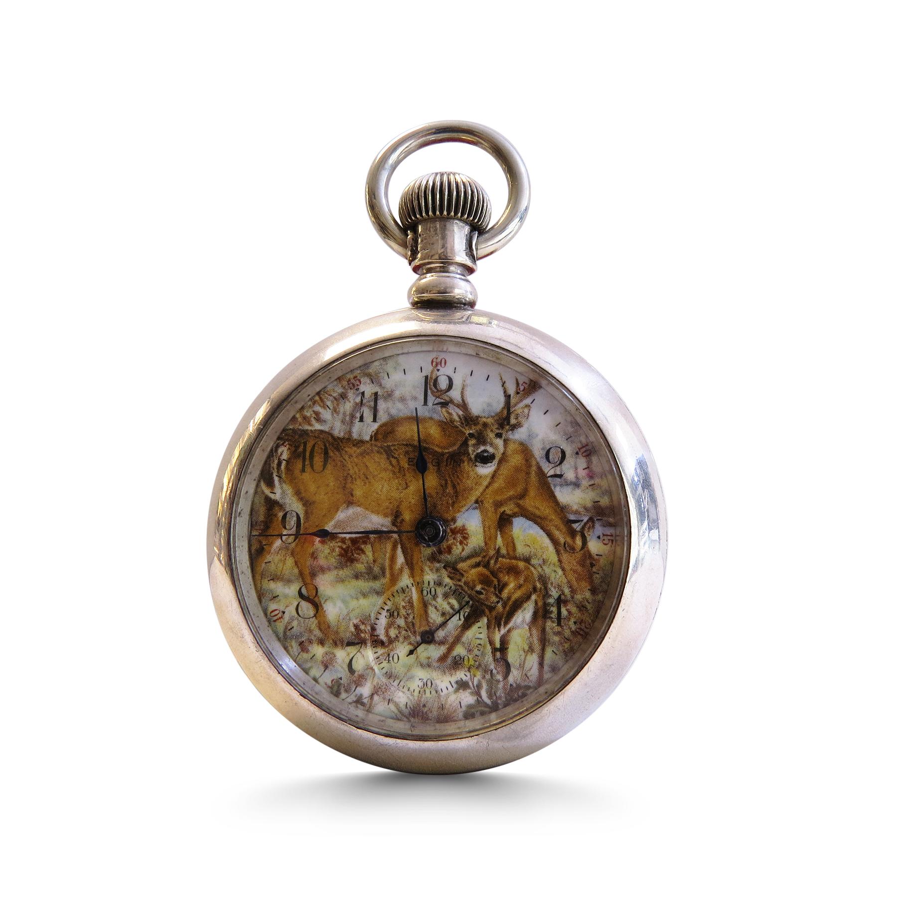 Elgin seven jewels pocket watch clearance