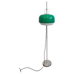 Extremely Rare Floor Lamp Medusa in Green by Luigi Massoni for Guzzini, 1970s