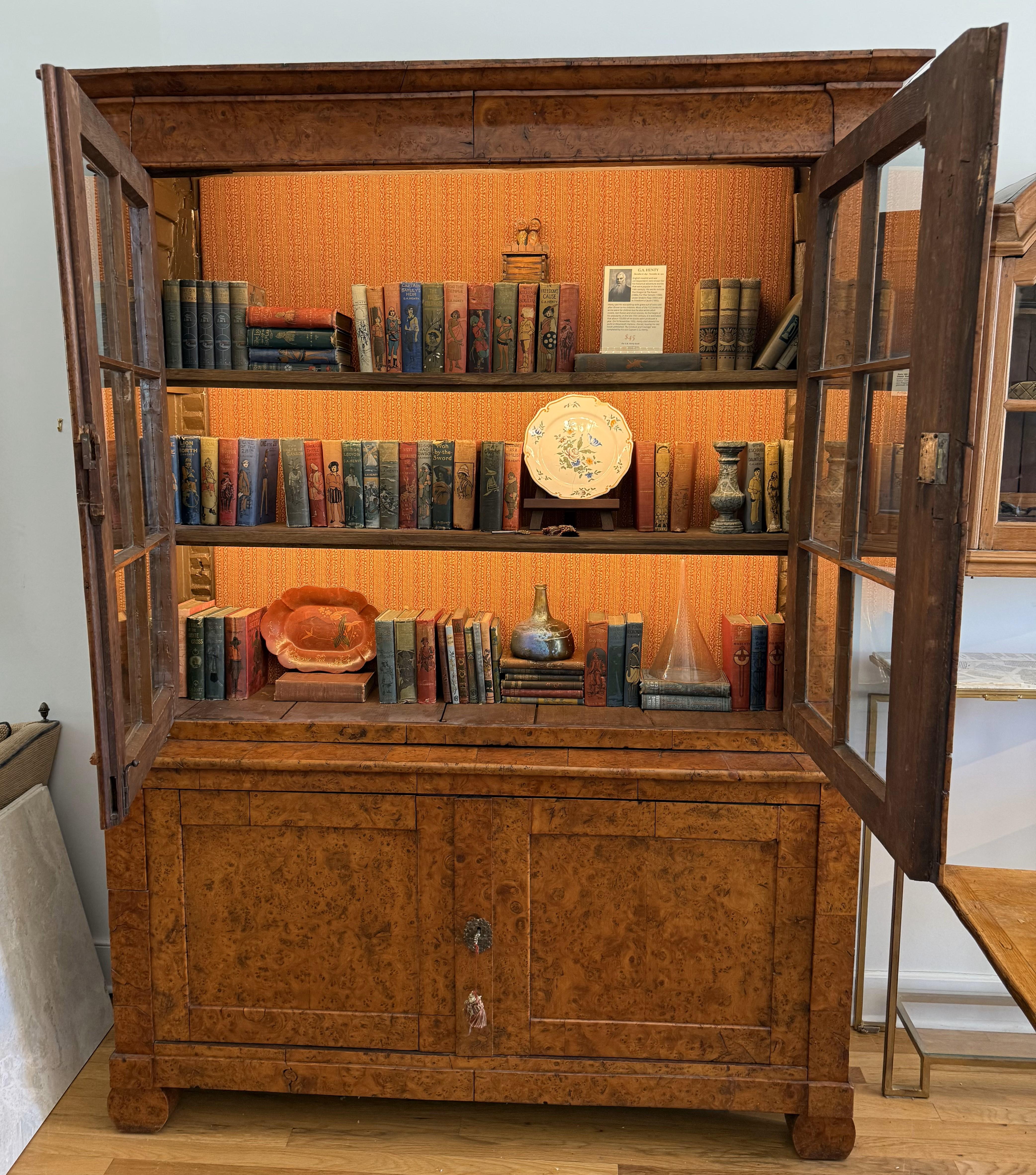 XIX secolo Bibliothque (libreria) francese in stile 