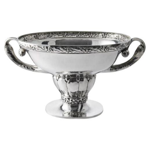 Extremely Rare Georg Jensen Silver Jardinière 165