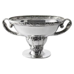 Äußerst seltene Georg Jensen Silber-Jardiniere 165