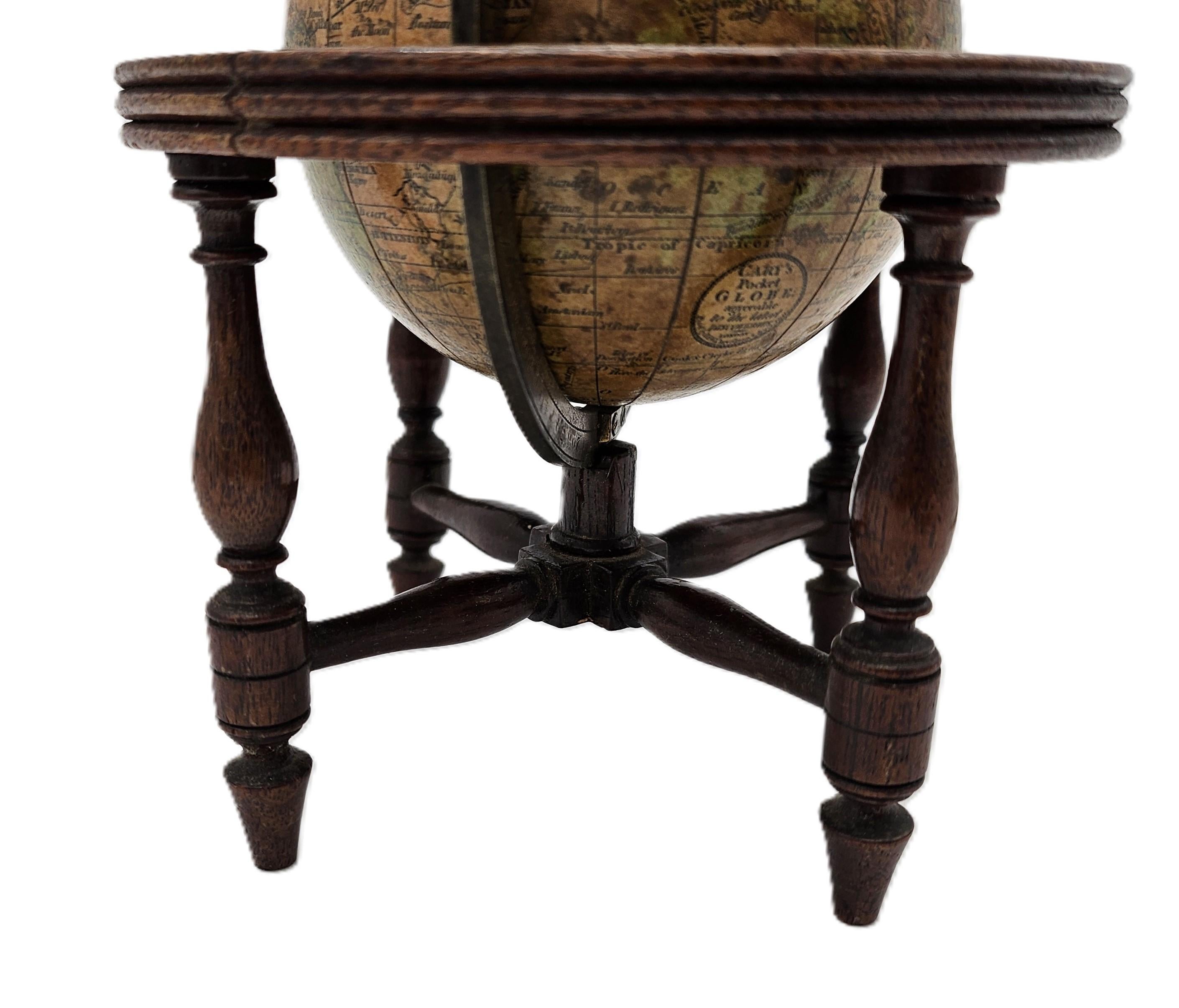 Publisher:	John & Wiliam Cary
Place / Date:	London, 1791

Comprising twelve hand-coloured gores, annotated with equinoctial graduated in degrees and hours and ecliptic graduated in days, prime meridian labelled Meridian of Greenwich and the
