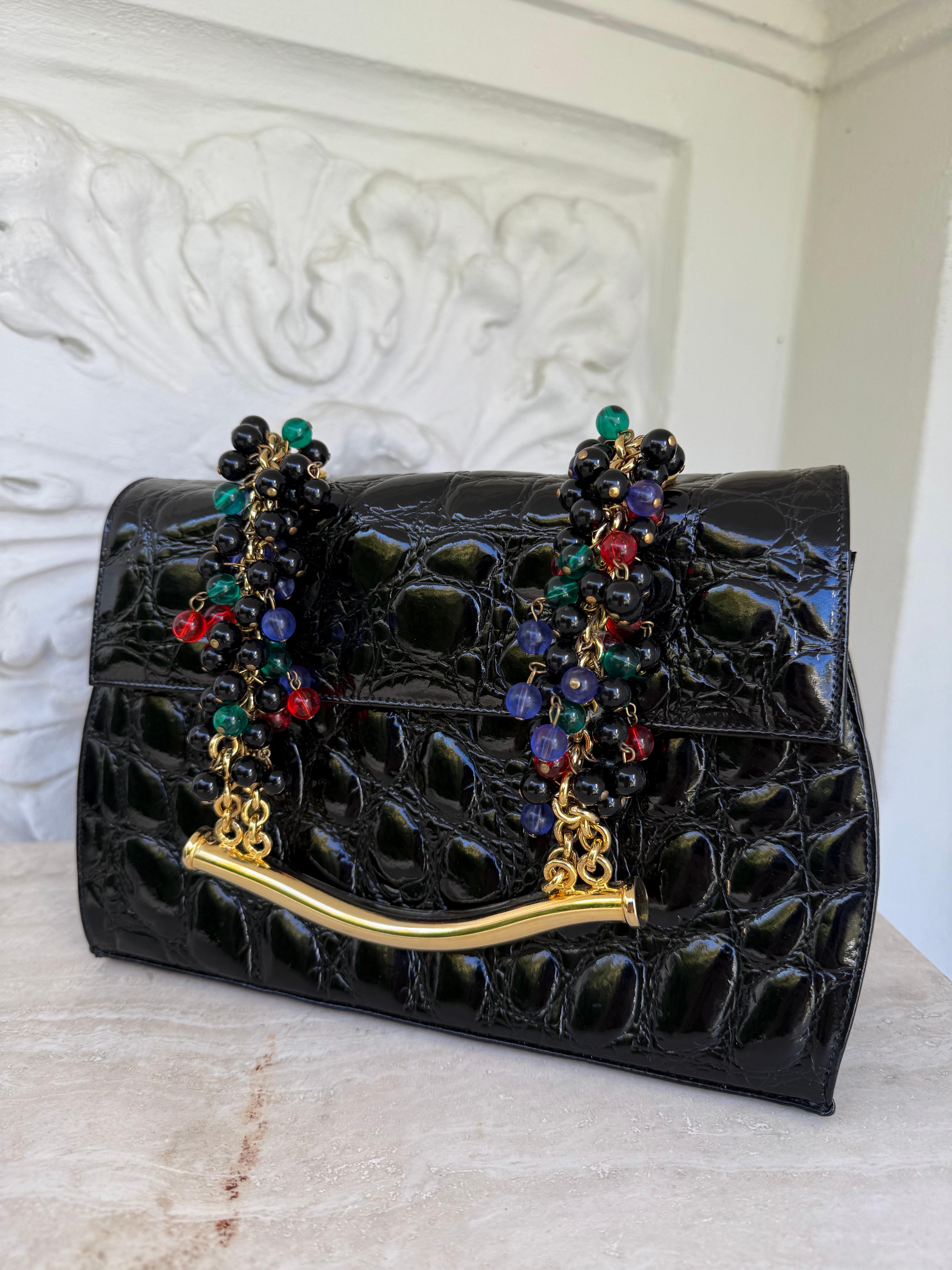 Rarísimo bolso joya Gianni Versace Primavera/Verano 1991 edición limitada en venta 8