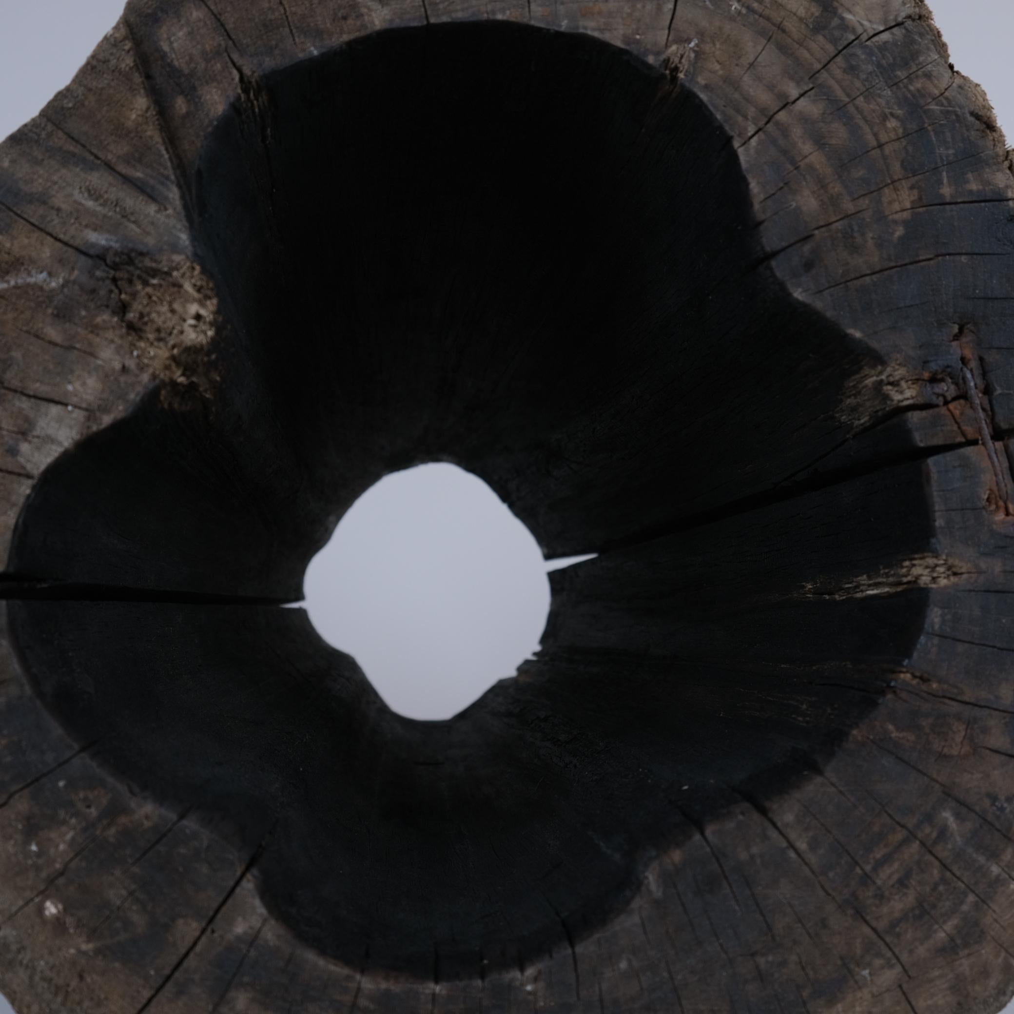 Estremamente raro stampo in legno intagliato a mano per il vaso di Alvar Aalto modello 3032, anni '40 in vendita 1