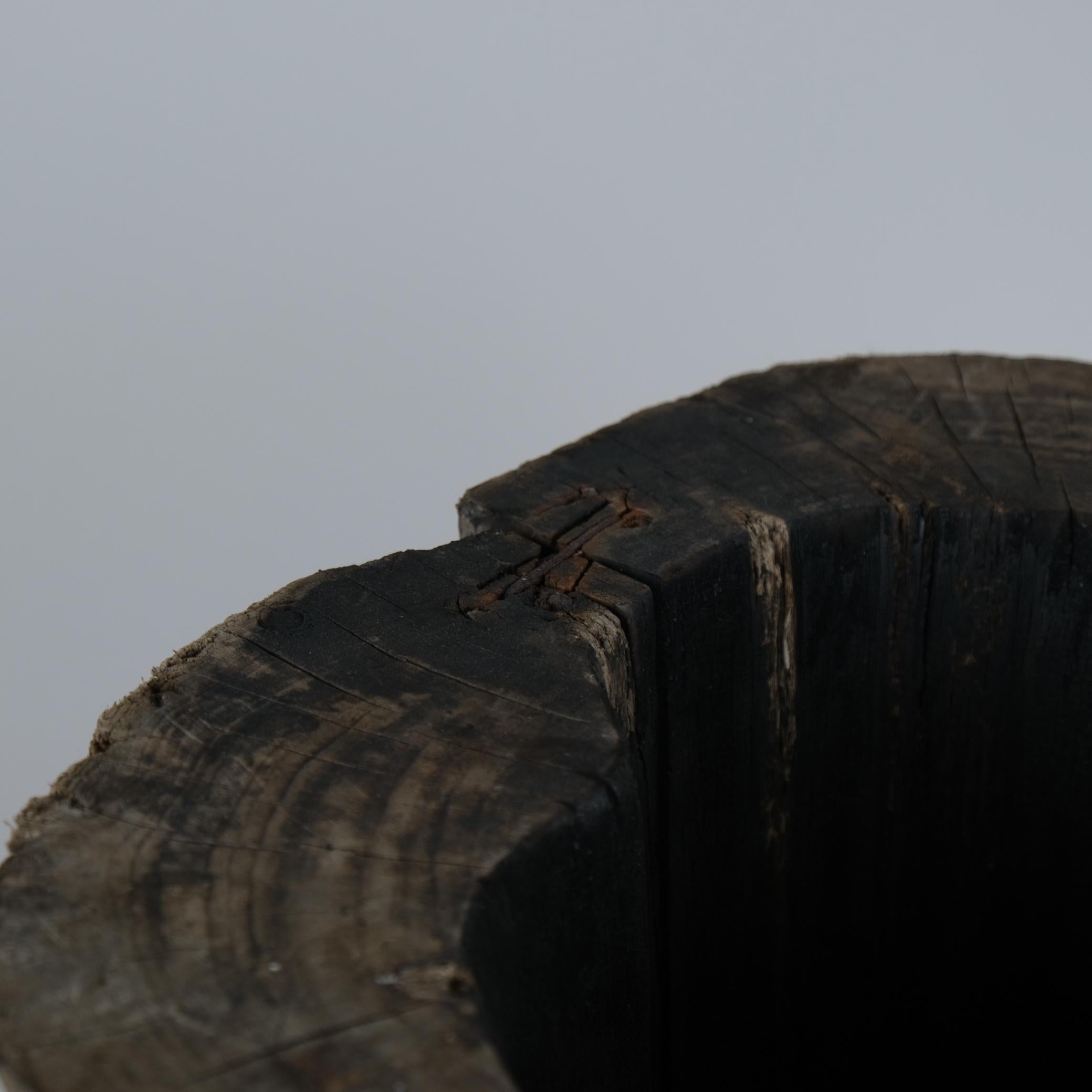 Estremamente raro stampo in legno intagliato a mano per il vaso di Alvar Aalto modello 3032, anni '40 In condizioni buone in vendita a Helsinki, FI