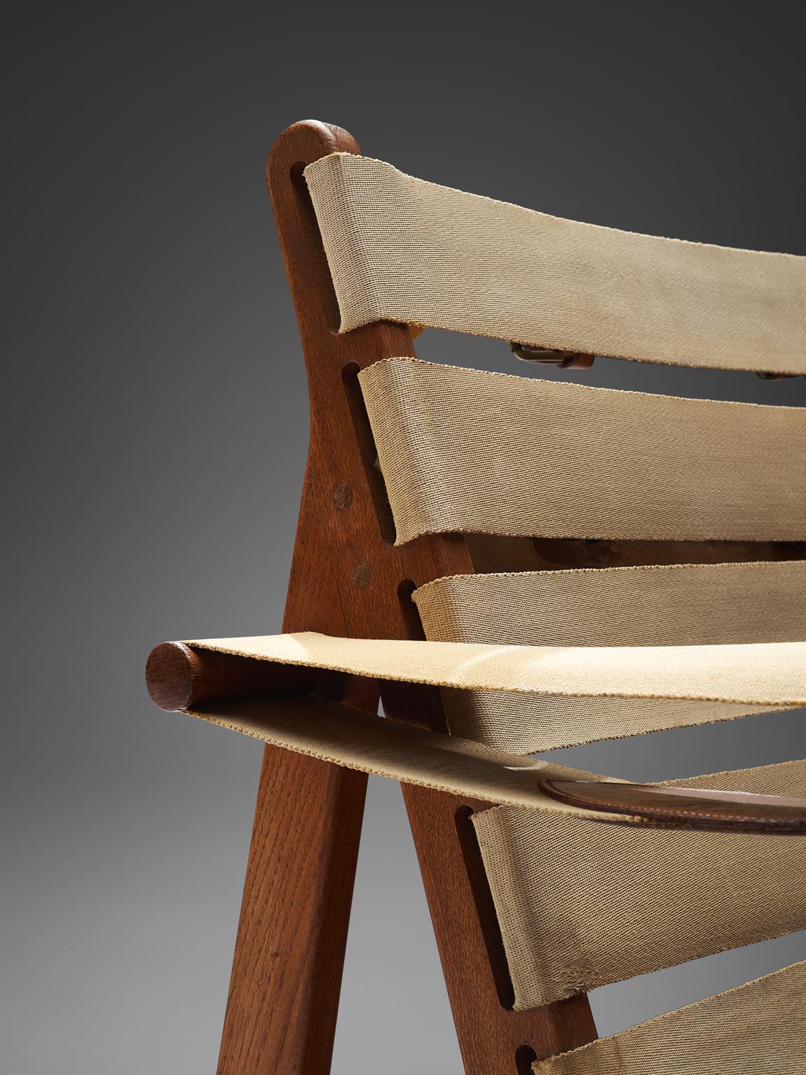Mid-20th Century Extremely Rare Handmade Børge Mogensen Prototype Chair