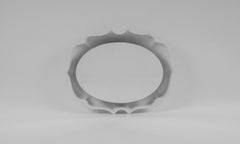 Äußerst seltener beleuchteter Keramikspiegel des angesehenen Hauses PAN Ceramic