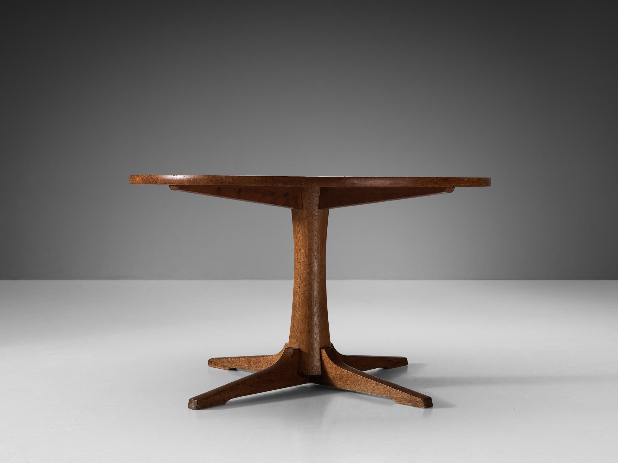 Scandinavian Modern Extremely Rare Jens Harald Quistgaard Dining Table in Oak