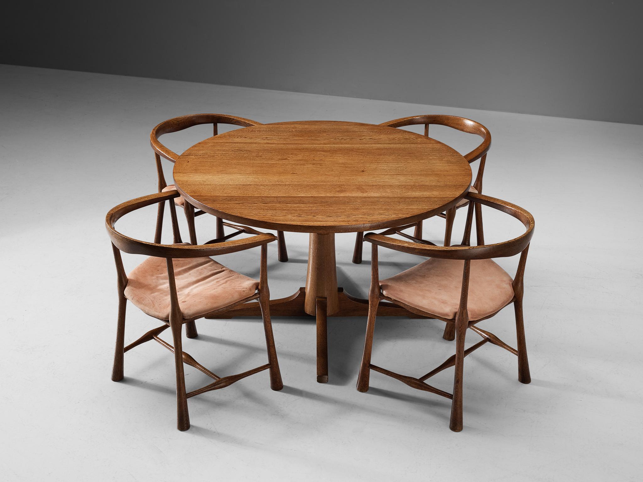 Extremely Rare Jens Harald Quistgaard Dining Table in Oak 2