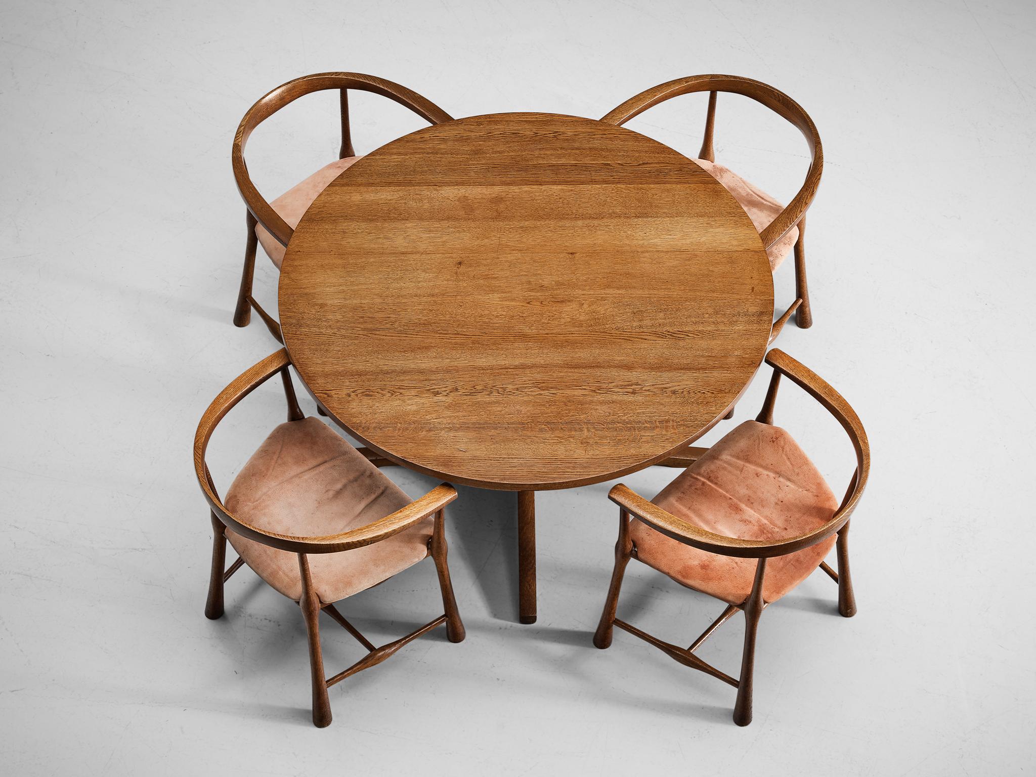 Extremely Rare Jens Harald Quistgaard Dining Table in Oak 3