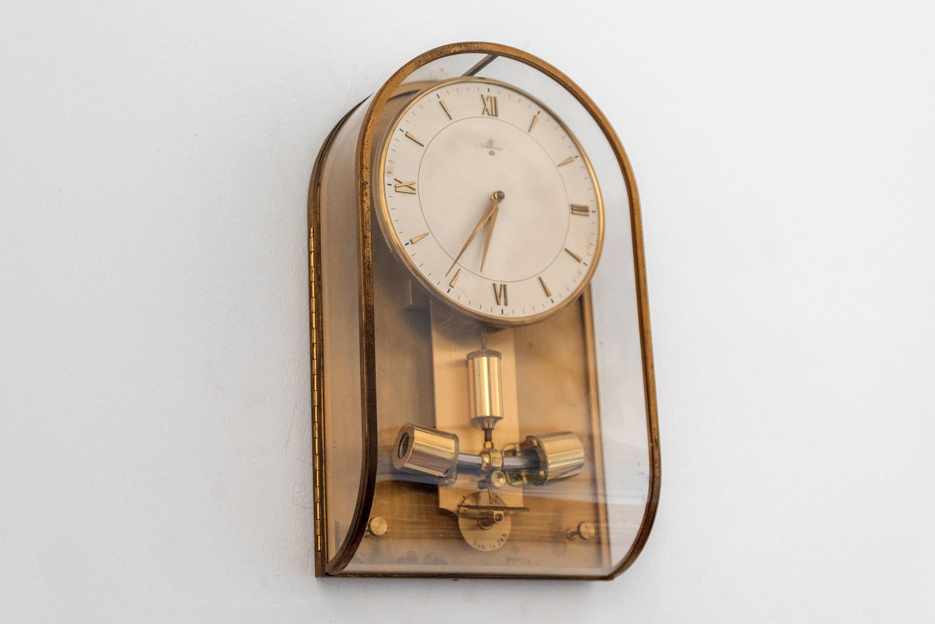EXTREMEMENT RARE JUNGHANS ATO WALL CLOCK Allemagne 1930's