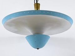 Extremely Rare & Large Mid-Century Ceiling Lamp or Pendant Light Germany 1950s