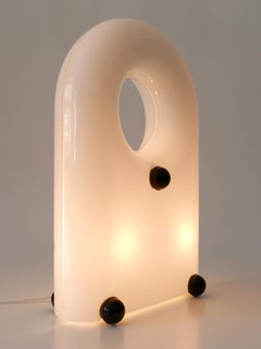 Lampe de bureau ou lampadaire en lucite extrêmement rare d'Elio Martinelli, 1969, Italie