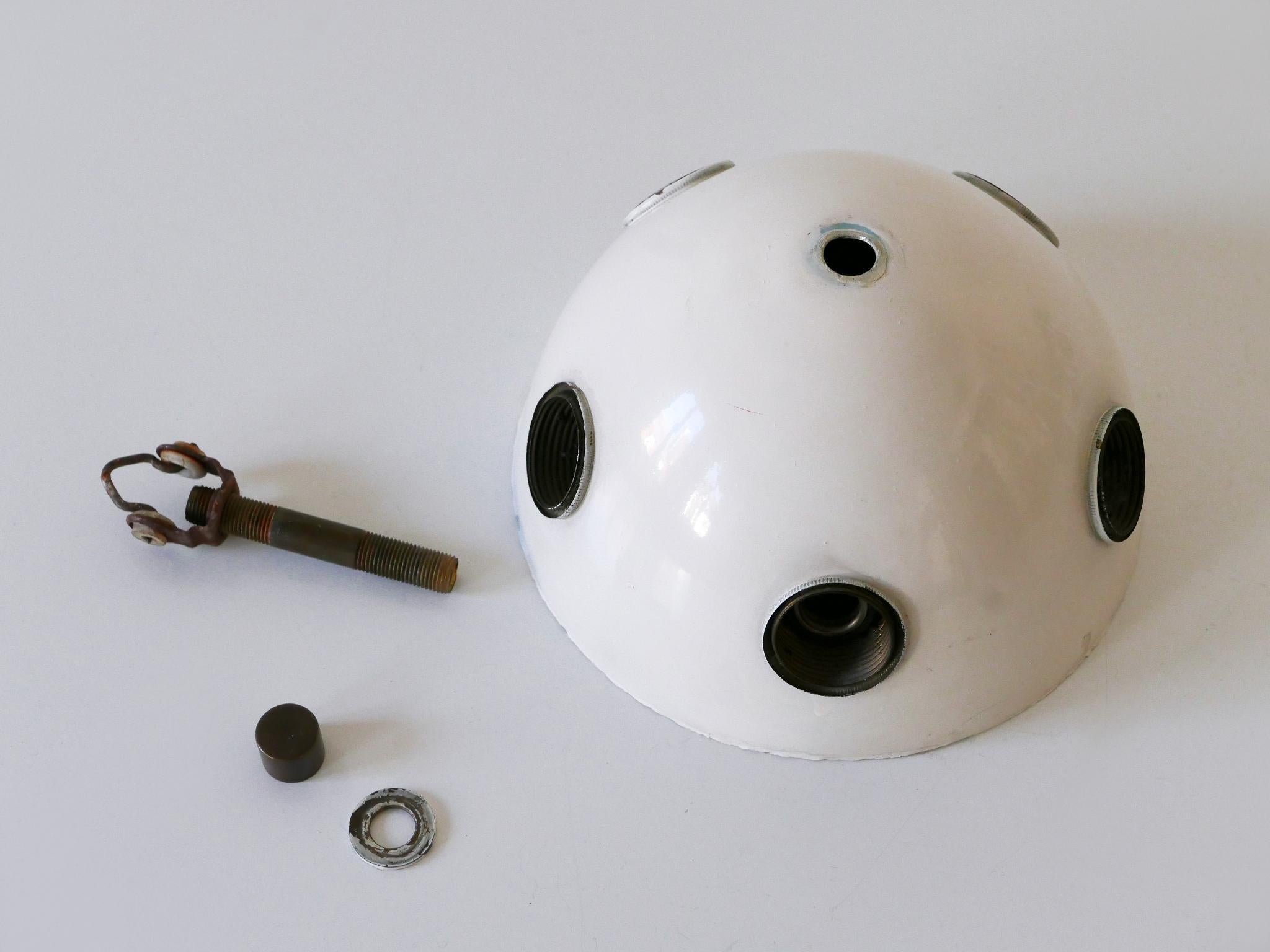 Extremely Rare Mid-Century Modern Flush Mount or Wall Fixture Germany 1960s For Sale 14