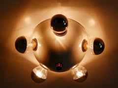 Extremely Rare Mid-Century Modern Flush Mount or Wall Fixture Germany 1960s