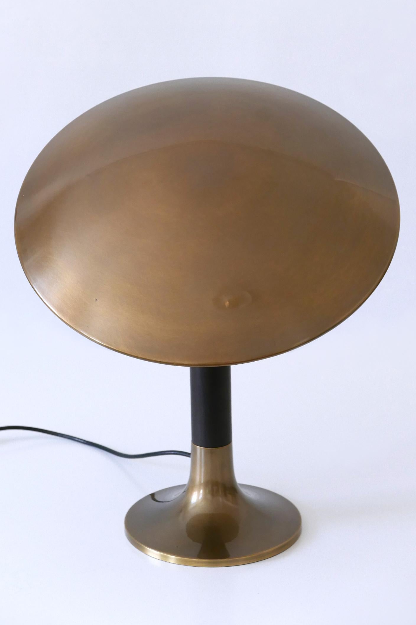 Lampe de table moderne du milieu du siècle dernier extrêmement rare de Florian Schulz, Allemagne, 1960 en vente 6