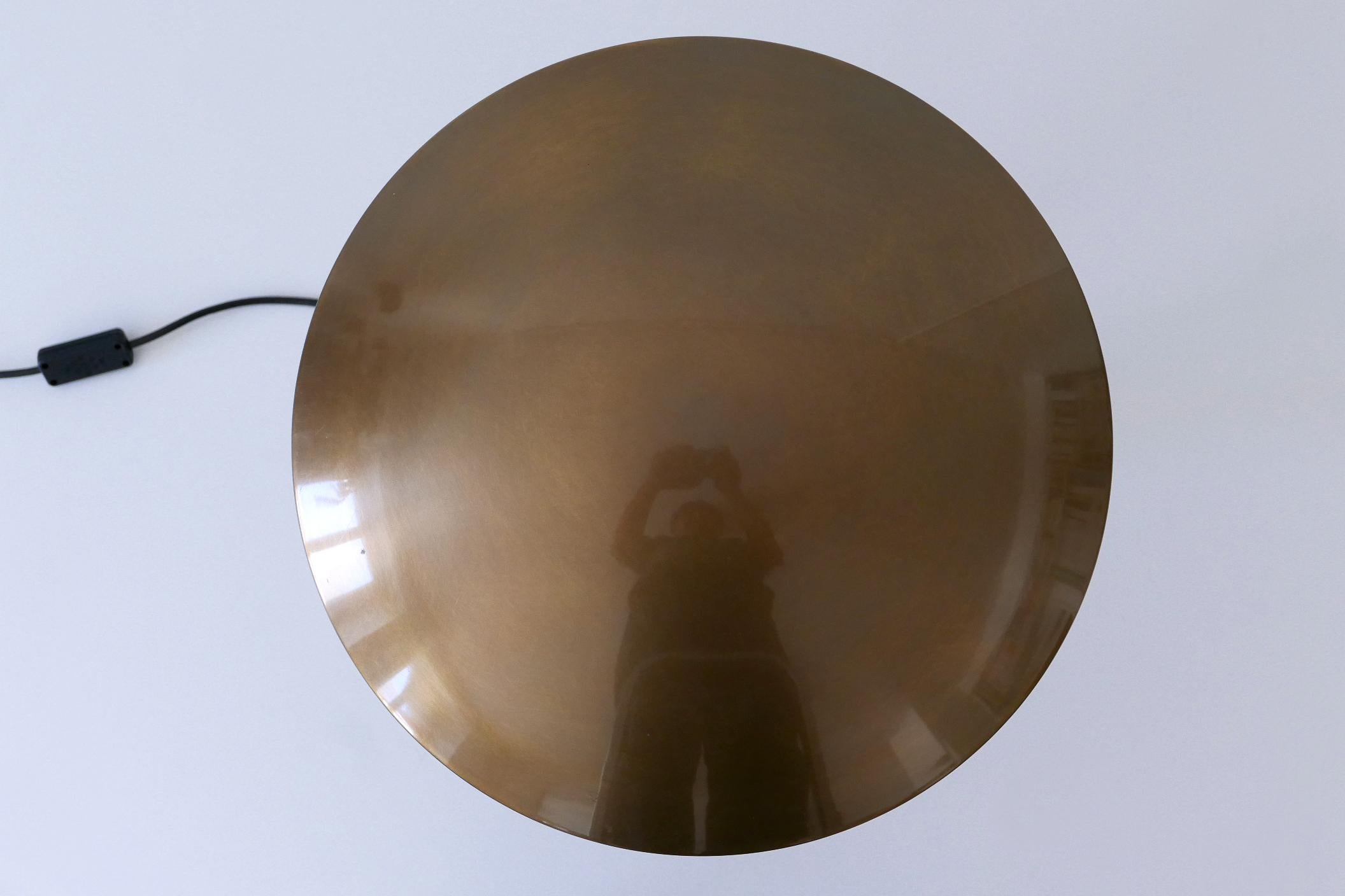 Lampe de table moderne du milieu du siècle dernier extrêmement rare de Florian Schulz, Allemagne, 1960 en vente 9