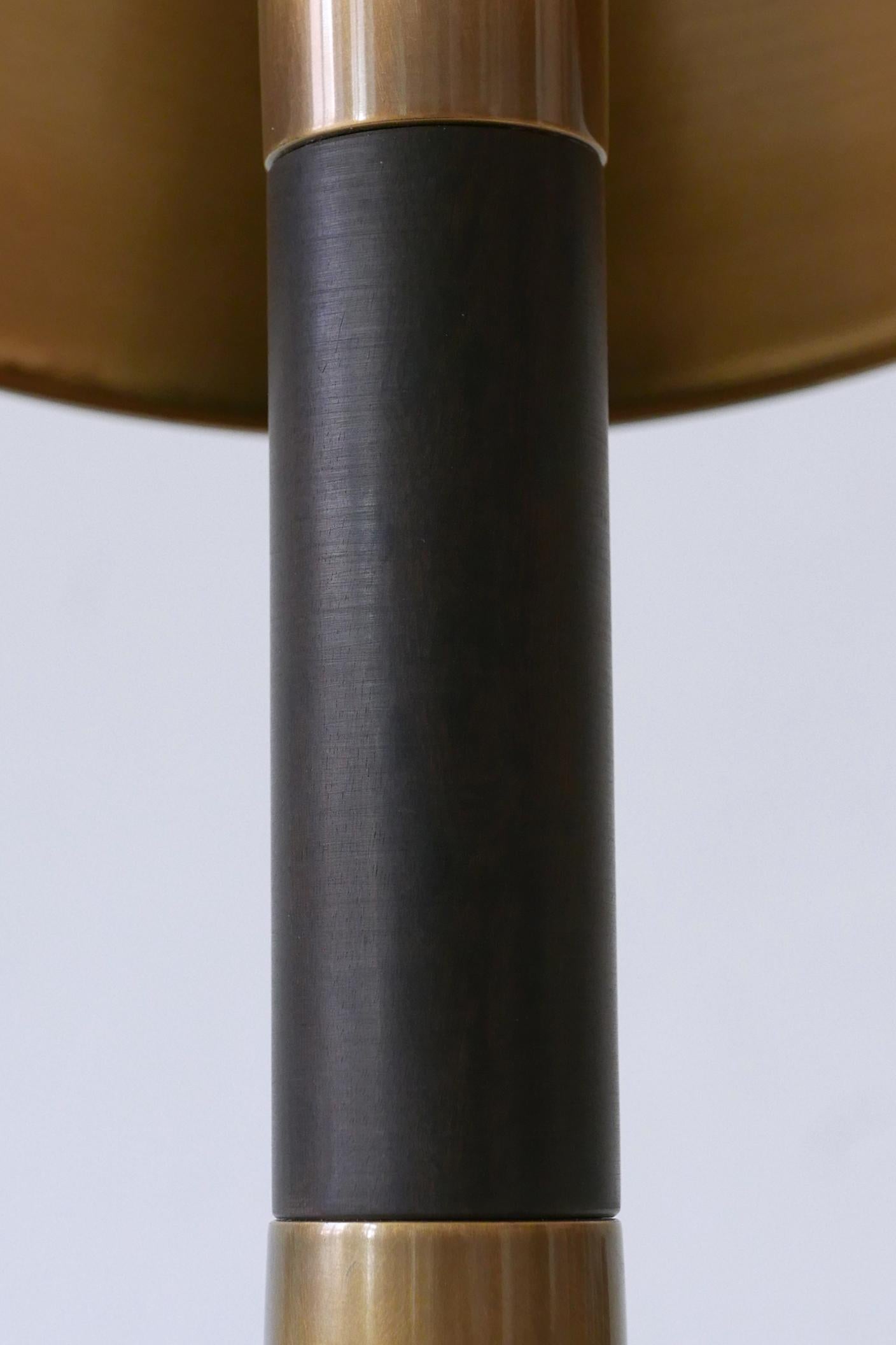 Lampe de table moderne du milieu du siècle dernier extrêmement rare de Florian Schulz, Allemagne, 1960 en vente 10