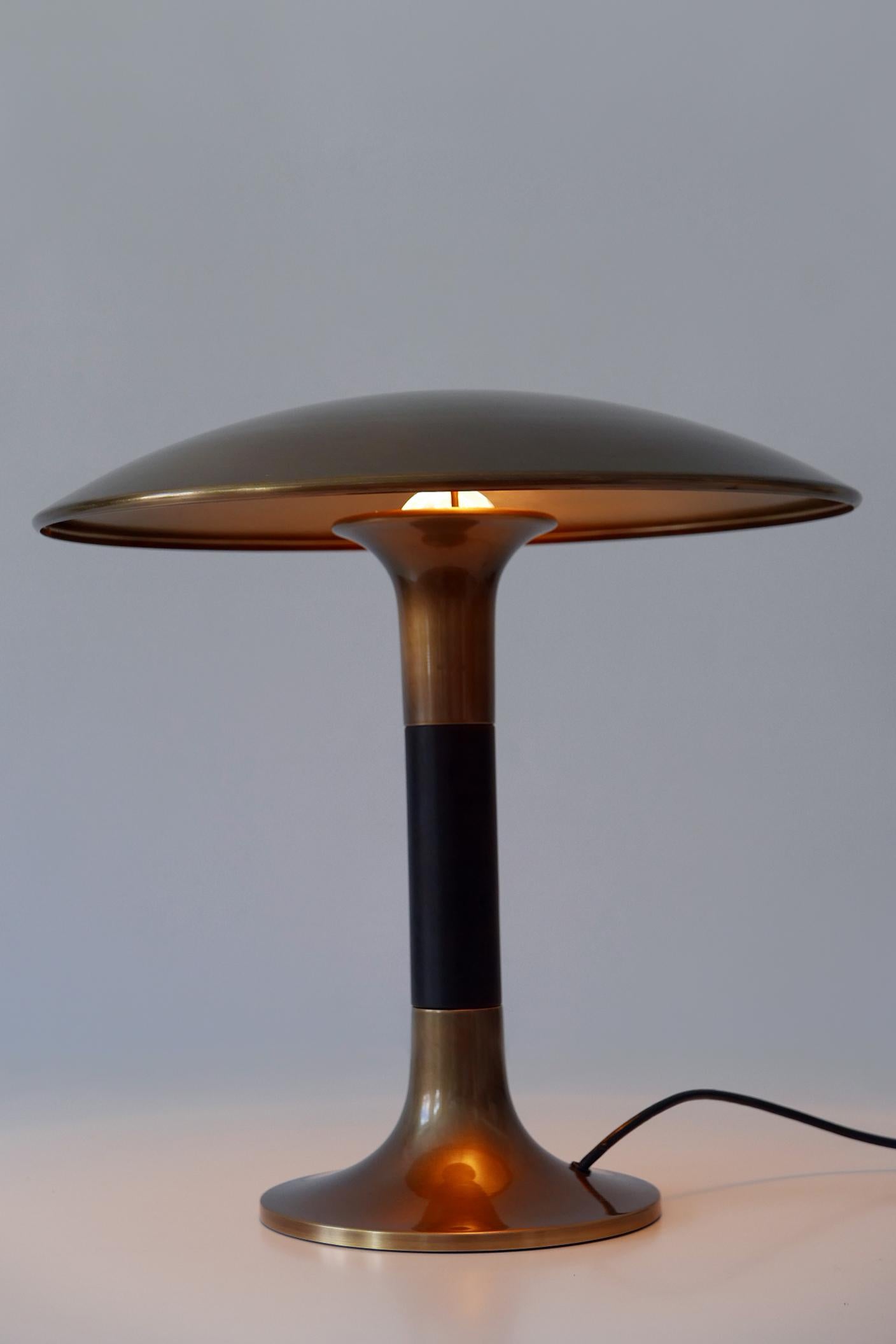 Poli Lampe de table moderne du milieu du siècle dernier extrêmement rare de Florian Schulz, Allemagne, 1960 en vente