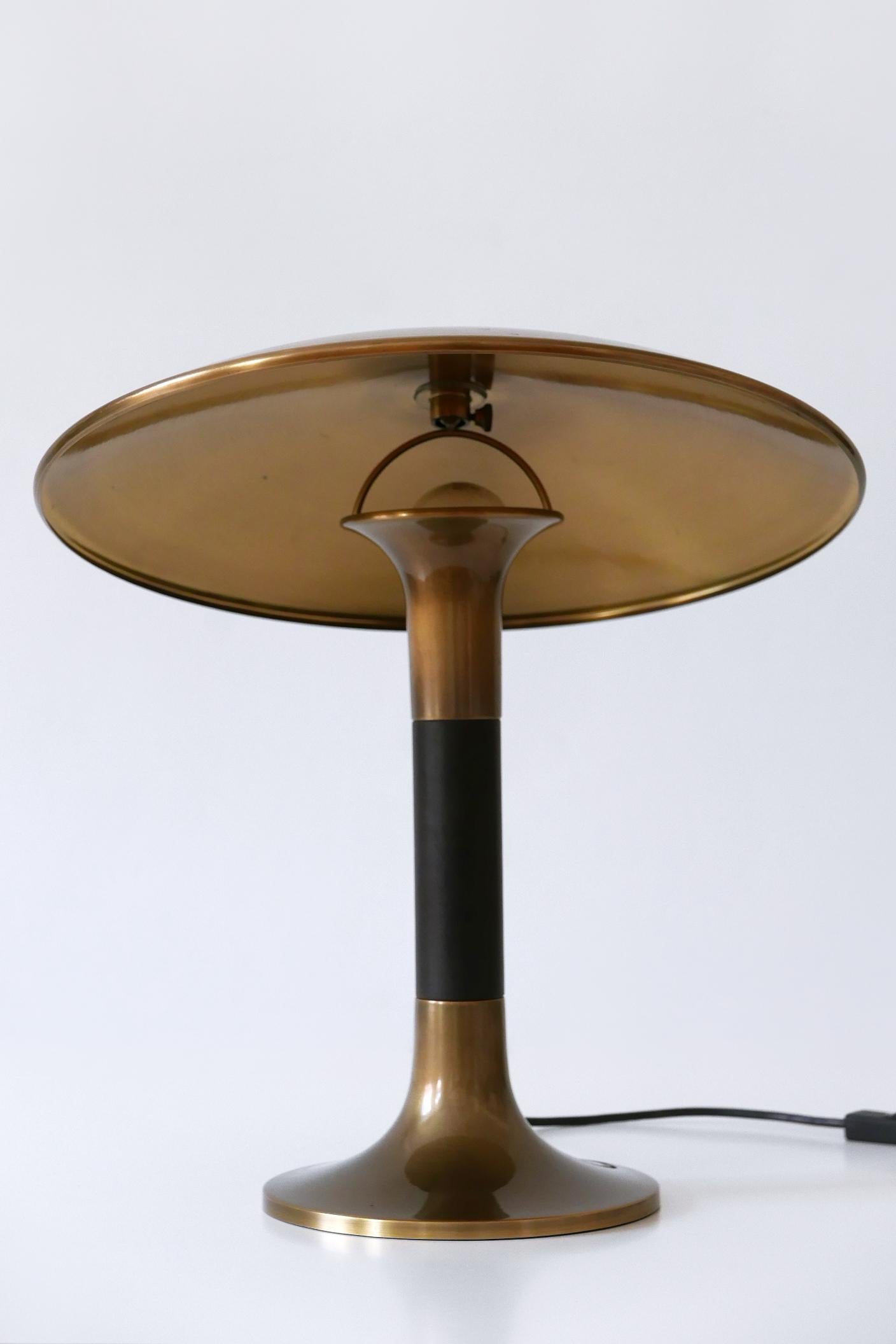 Lampe de table moderne du milieu du siècle dernier extrêmement rare de Florian Schulz, Allemagne, 1960 Bon état - En vente à Munich, DE