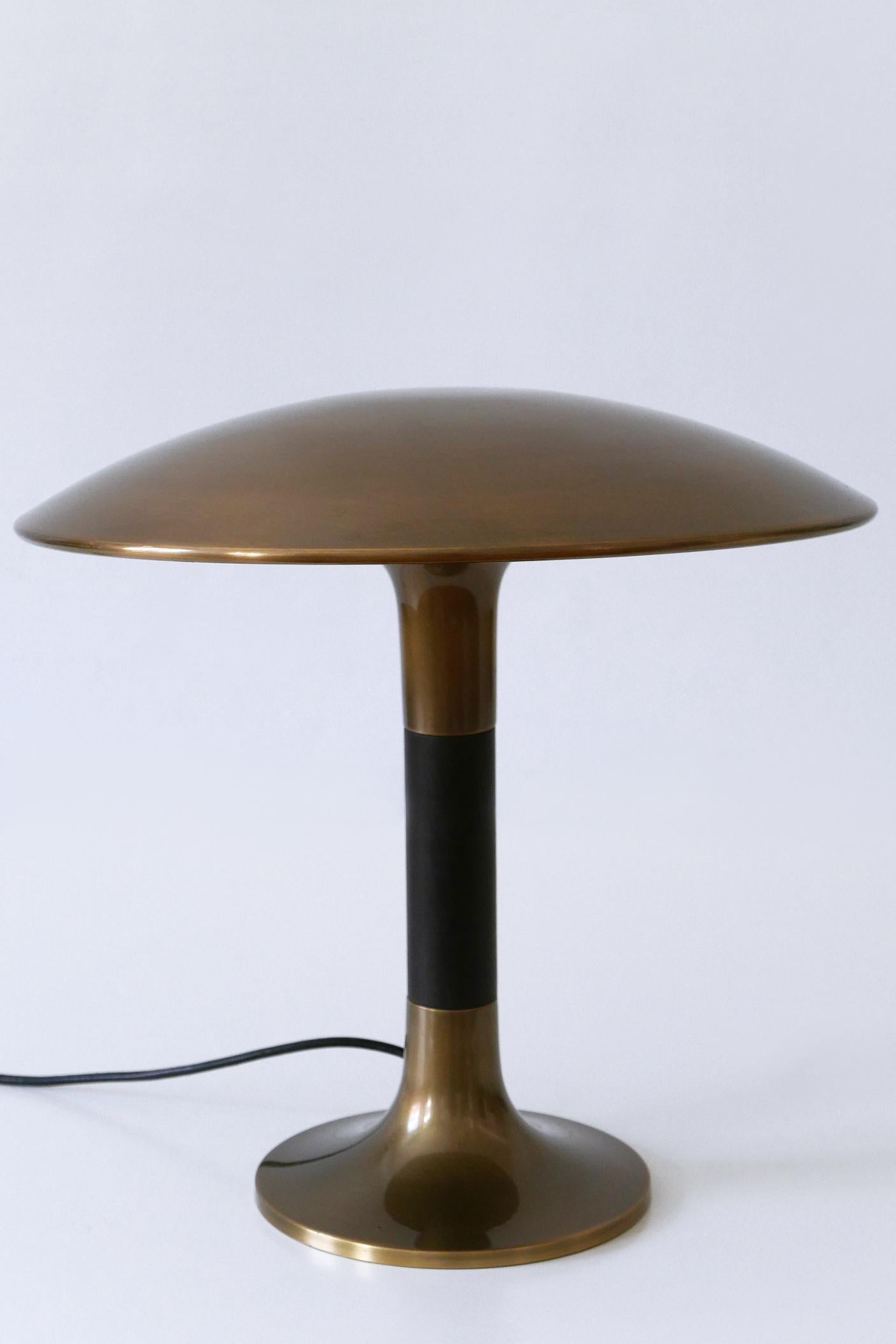 Lampe de table moderne du milieu du siècle dernier extrêmement rare de Florian Schulz, Allemagne, 1960 en vente 1