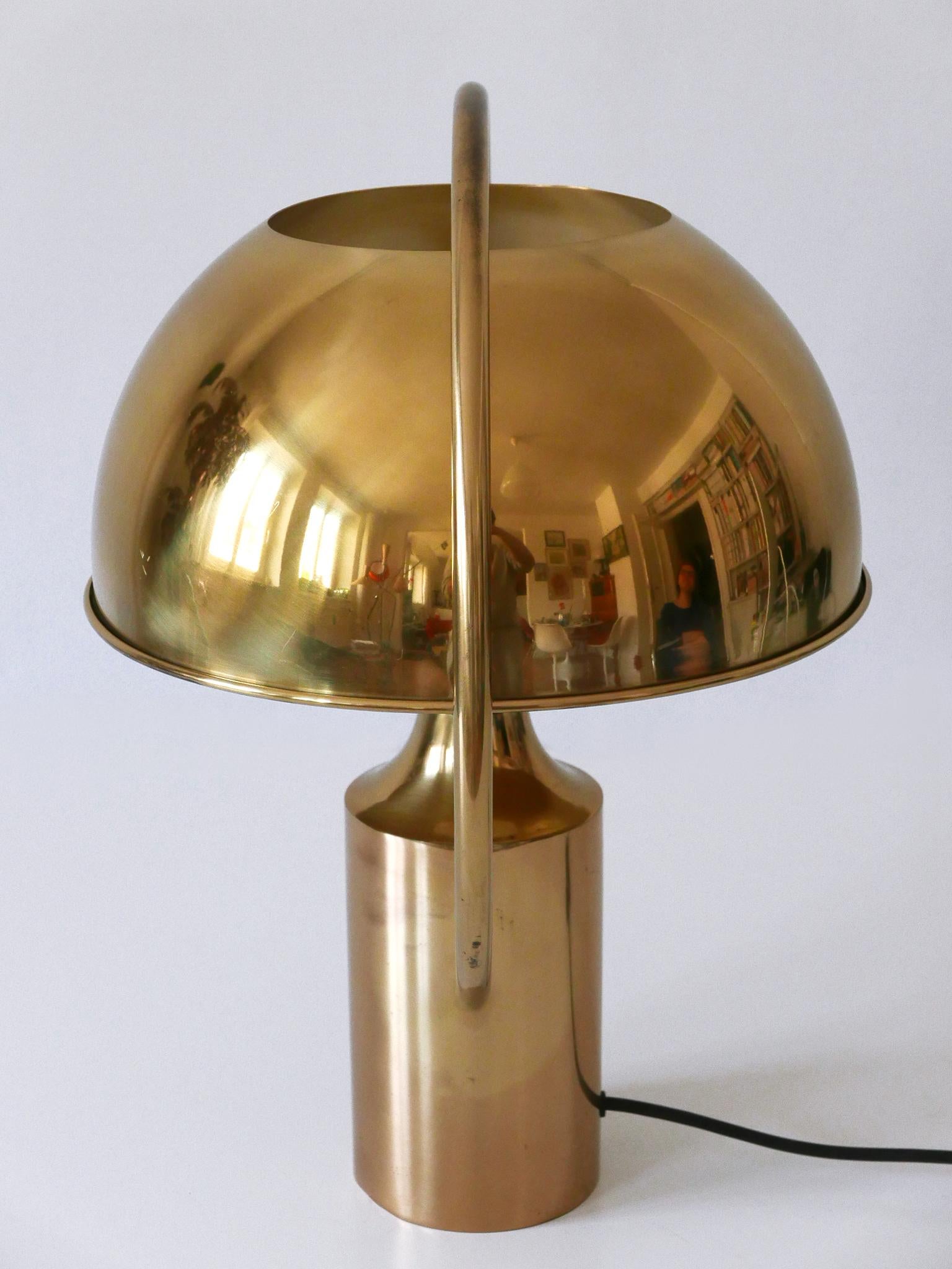 Äußerst seltene Mid-Century-Modern-Tischlampe von Florian Schulz Deutschland 1970er Jahre im Angebot 2