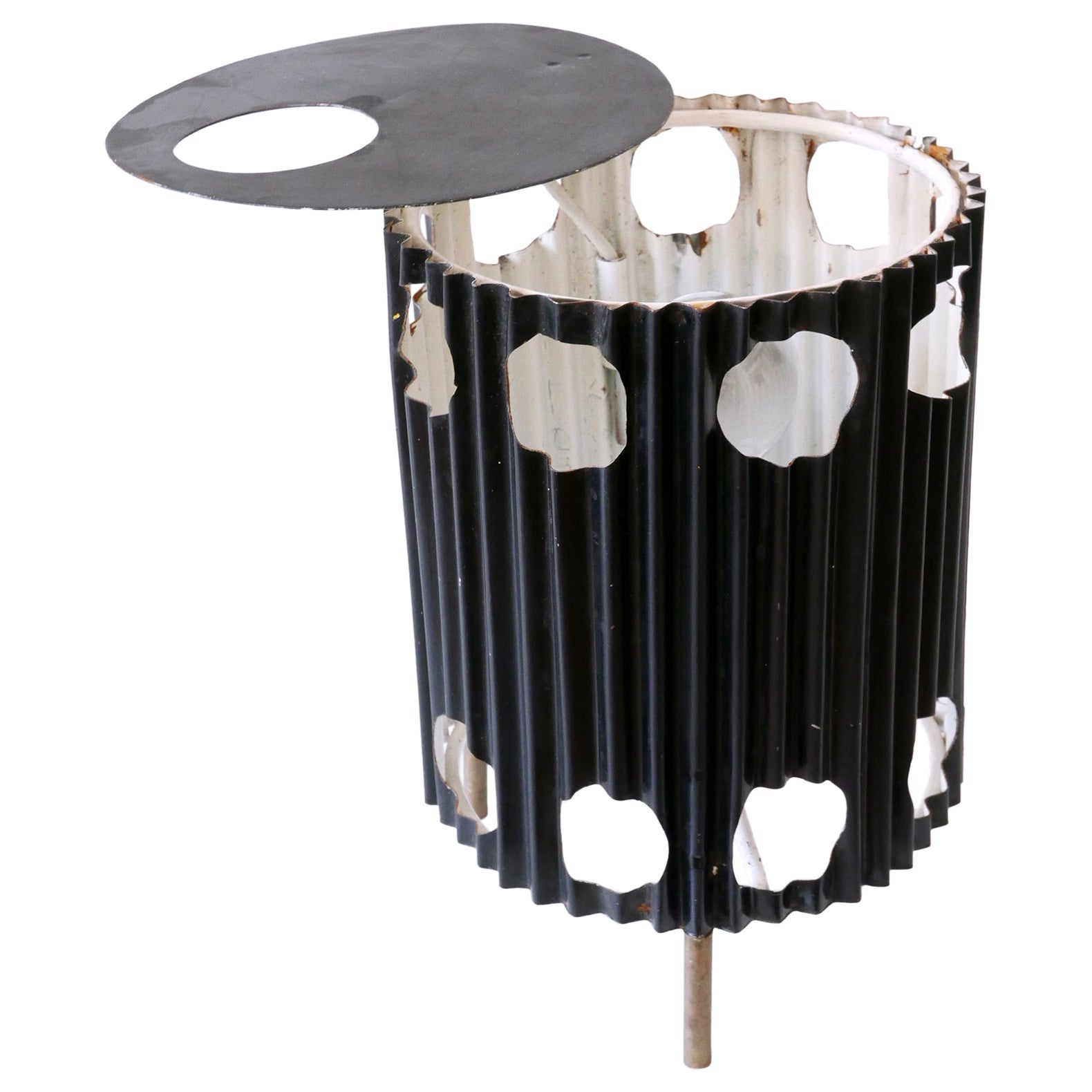 Extremely Rare Mid-Century Modern Table Lamp 'Java' by Mathieu Matégot 1950s