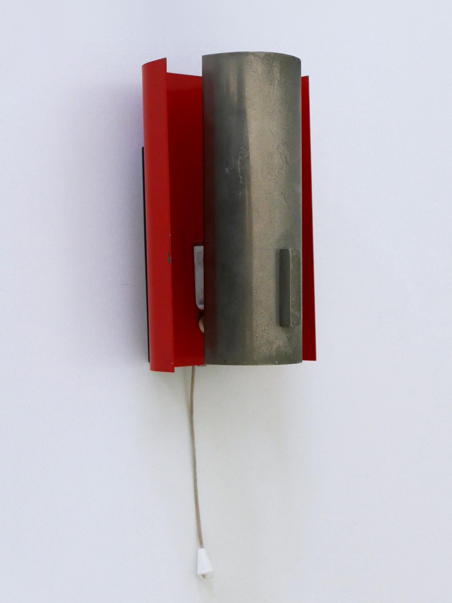 Extrêmement rare applique ou lampe murale du milieu du siècle par Sölken Leuchten Allemagne années 1960 en vente 7