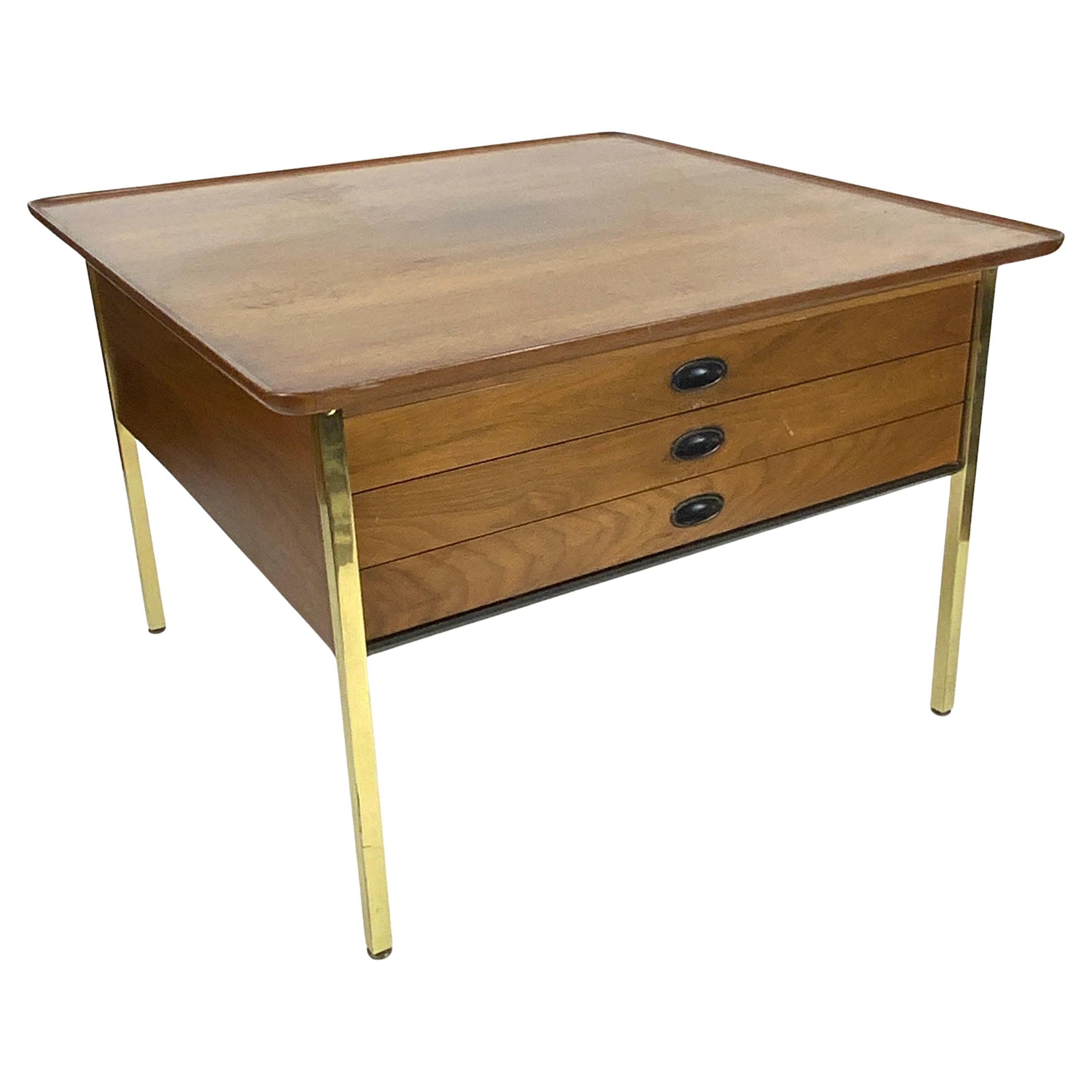 Rarissime table d'appoint Milo Baughman pour Arch Gordon, années 1950