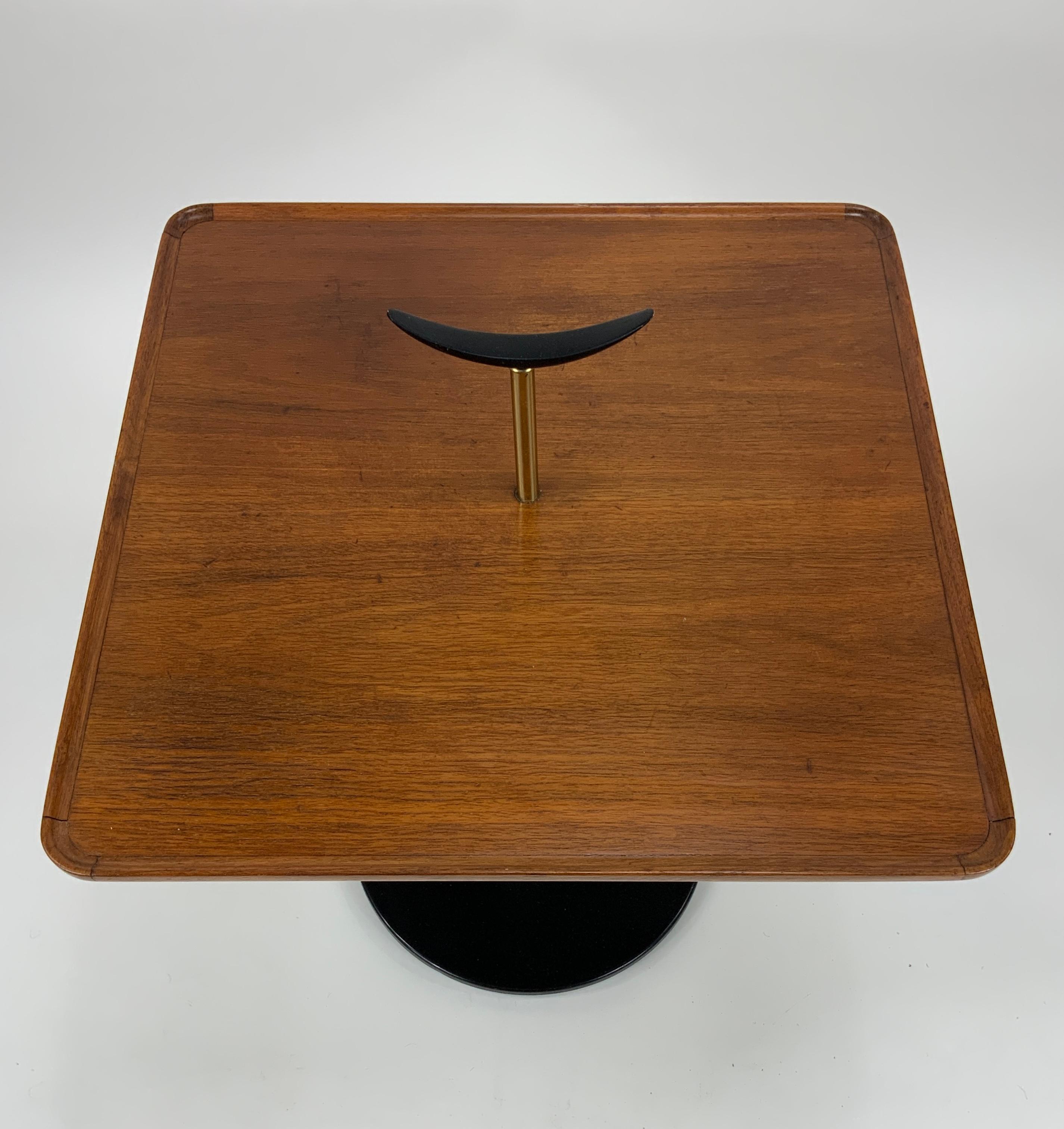 Mid-Century Modern Extremely Rare Milo Baughman Tray Table for Arch Gordon, 1950’s For Sale