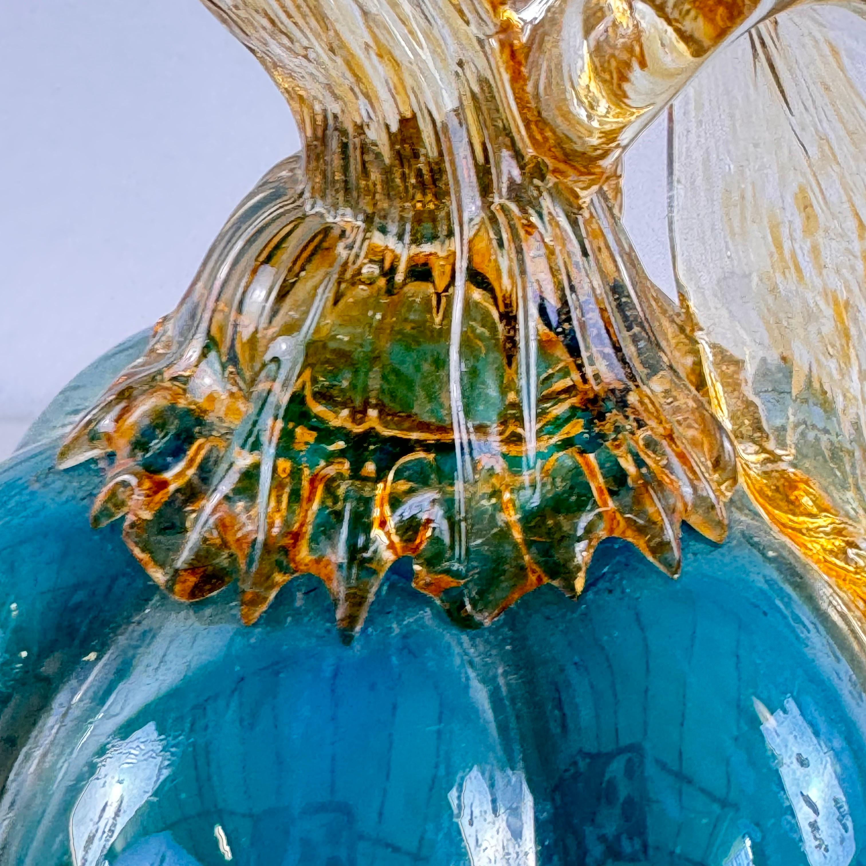 Rarissime citrouille en verre de Murano par Carlo Scarpa pour M.V.M. Cappellin, années 1920 en vente 4