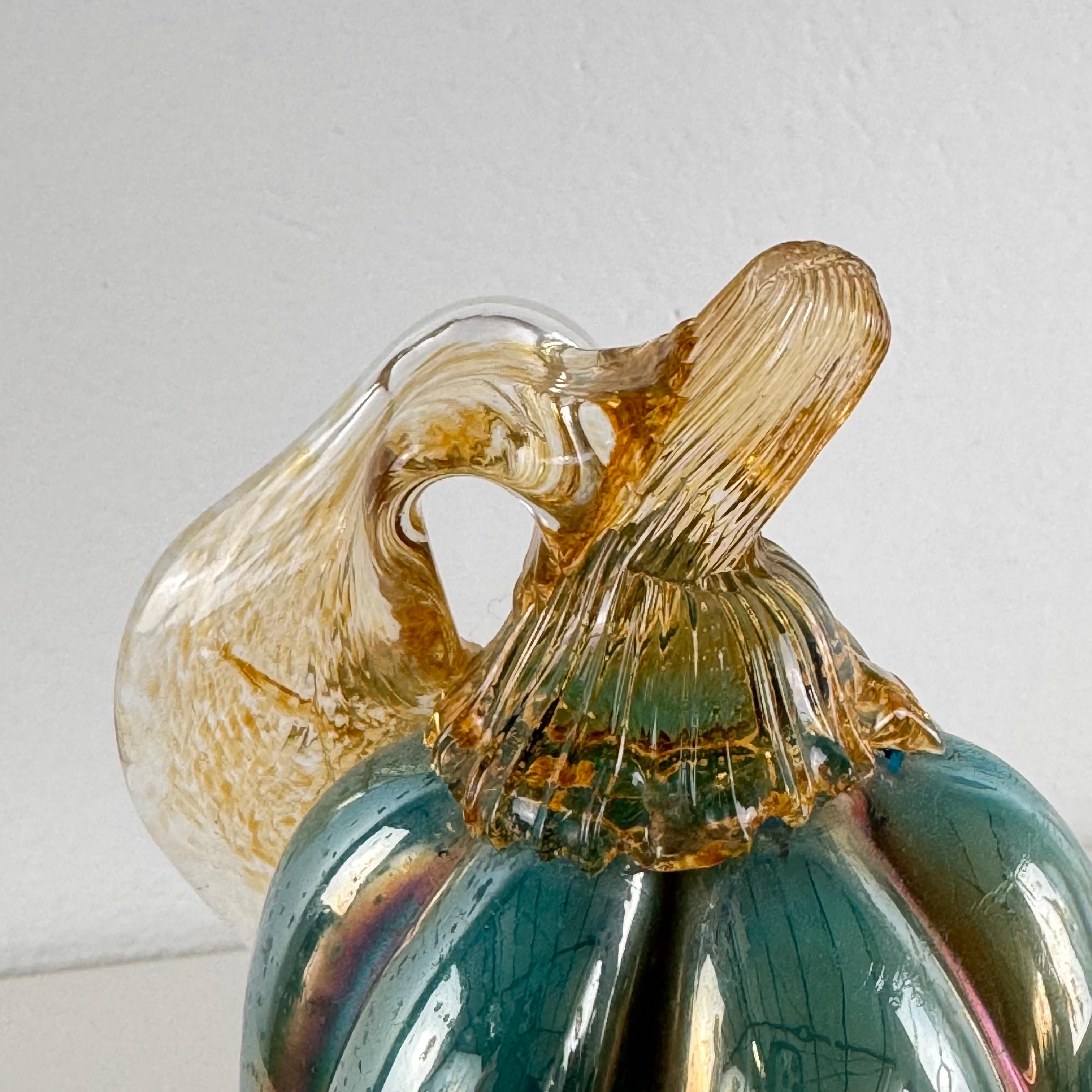 Rarissime citrouille en verre de Murano par Carlo Scarpa pour M.V.M. Cappellin, années 1920 en vente 5