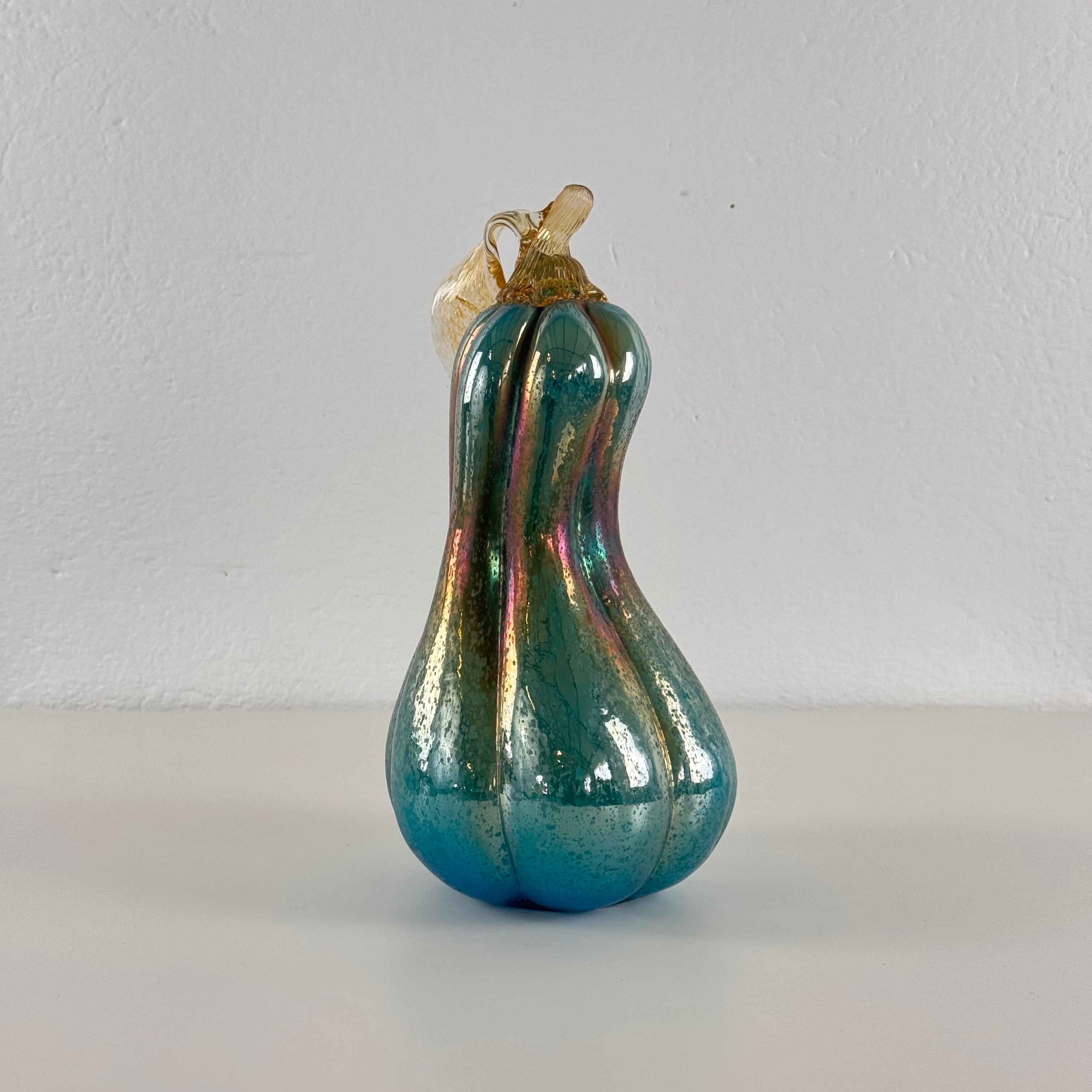 italien Rarissime citrouille en verre de Murano par Carlo Scarpa pour M.V.M. Cappellin, années 1920 en vente