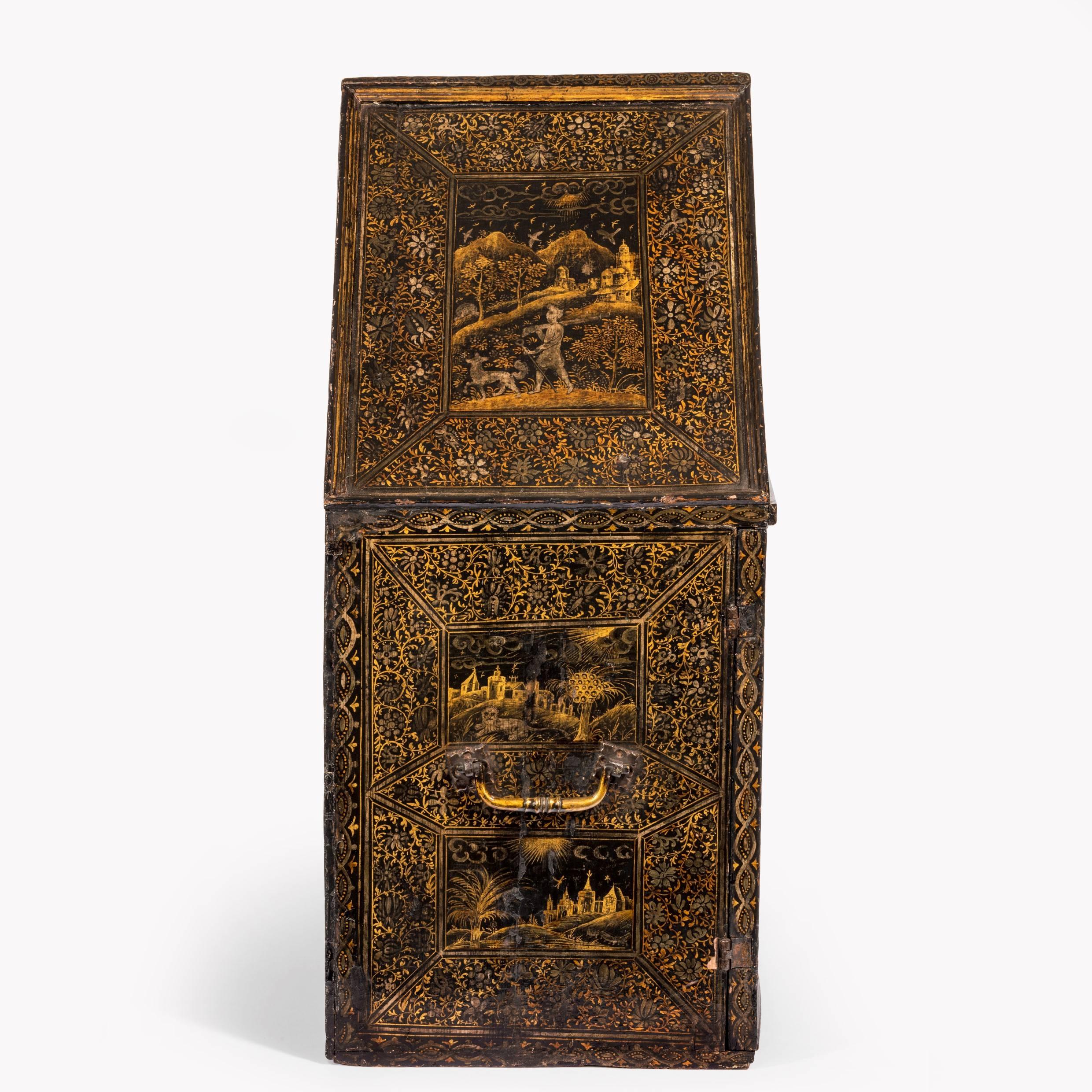 Early 17th Century Extremely Rare Museum Quality English Table Cabinet, circa 1620